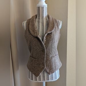 Vintage tweed vest